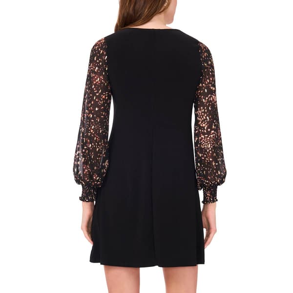 Petite MSK Abstract Sleeve Shift Dress