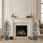 Puleo International 3.5ft. LED Spruce Christmas Trees - Set of 2 - image 3