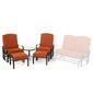 Pleasant Bay 3pc Cushioned Glider Seating Set - image 2
