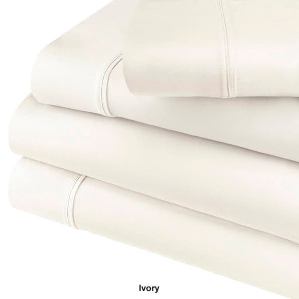 Superior Solid 600 TC Deep Pocket Sheet Set