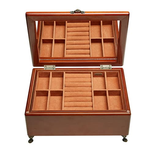 Mele & Co. Kinsley Wooden Jewelry Box