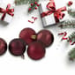 Northlight Seasonal 24ct. Burgundy Christmas Ball Ornaments - image 3