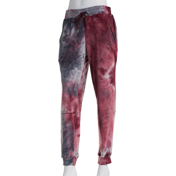 Womens French Laundry Plush Velour Jogger Pants - image 
