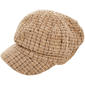 Womens Madd Hatter Tweed Newsboy Hat - image 1