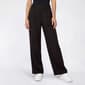 Womens Robert Louis Silky Side Tab & Button Solid Wide Leg Pants - image 1