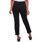 Petite Alfred Dunner Wild At Heart Floral Fringe Ankle Pant - image 2
