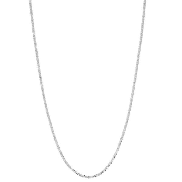 Silver Plated Chain Necklace - image 