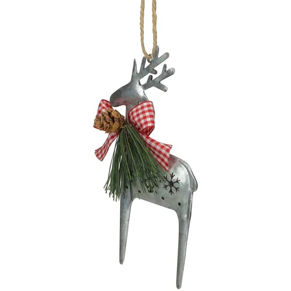 Northlight Seasonal Metal Reindeer Christmas Ornament