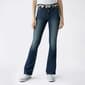 Juniors Madden Girl Mid Rise Bootcut Jeans with Cow Print Belt - image 1