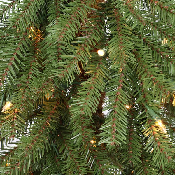 Puleo International Pre-Lit 3ft. Pencil Alpine Christmas Tree