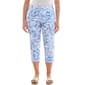 Womens Zac & Rachel Pull On Floral Crop - image 1