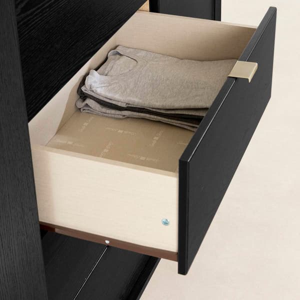 South Shore Hype Door Chest w/ 5 Drawers & Faux Carrara Marble