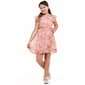 Girls &#40;7-16&#41; Sweet Butterfly Faux Wrap Floral Woven Dress - image 1