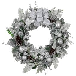 Northlight Seasonal 30in. Frosted Artificial Christmas Wreath