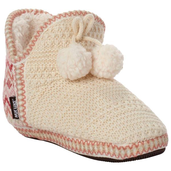 Womens MUK LUKS(R) Amira Slipper Ankle Boot Slippers