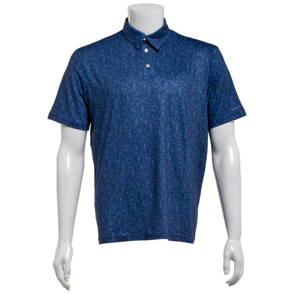 Mens Chaps Tropical Drink Performance Golf Polo - image 