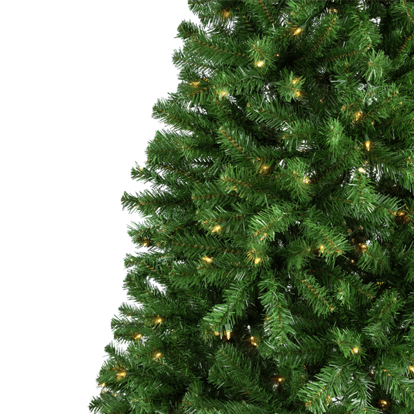 Northlight 7ft. Pre-Lit Full Pendleton Spruce Christmas Tree