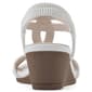Womens Cliffs by White Mountain Candelle Wedge Sandals - image 3