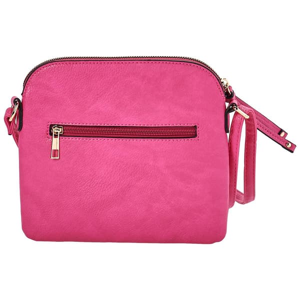 DS Fashion NY Perf Crossbody w/Front Slip Pocket