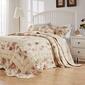 Greenland Home Fashions&#40;tm&#41; Antique Rose Ecru Bedspread Set - image 1