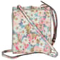 DS Fashion NY Floral Organizer Crossbody - image 4