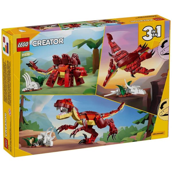 LEGO® Creator 3-in-1 Fierce Dinosaur Building Kit