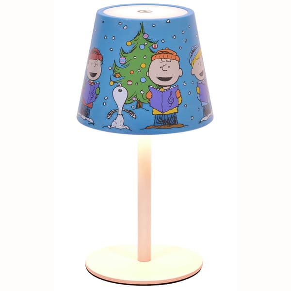 Peanuts Christmas Sing Touch Lamp - image 