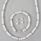 Design Collection Pearl 4-Pc. Necklace/Bracelet/Earring Set - image 1