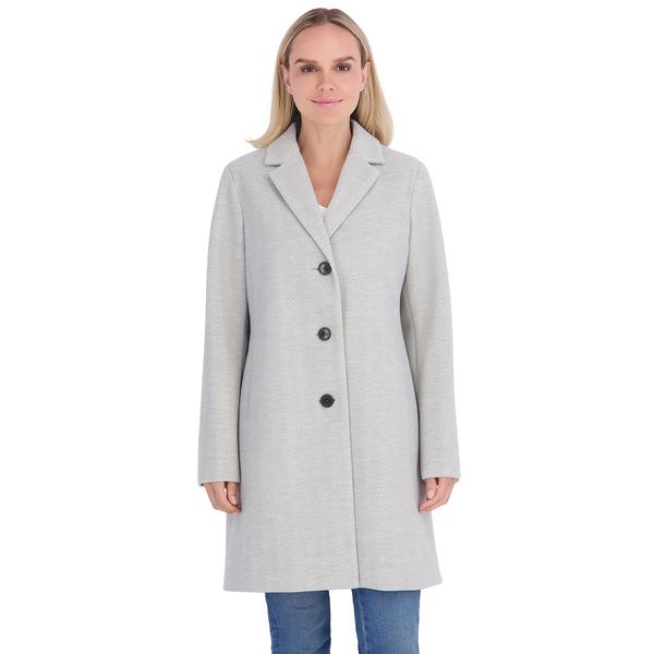 Womens Calvin Klein Single Breasted Walker Coat - image 