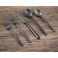 Cambridge&#174; Beacon Black Satin 20pc. Flatware Set - image 4