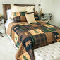 Your Lifestyle Brown Bear Cabin Quilt Set - image 1