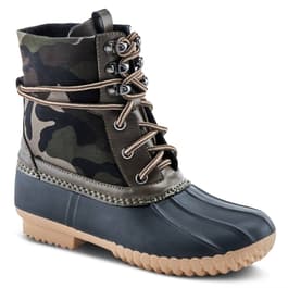 Womens Spring Step Duckie-Camo Boots