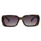 Womens Nine West Rectangle Tortoise Sunglasses - image 2