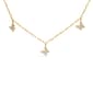 Haus of Brilliance 14kt. Gold 1/2ctw. Diamond Butterfly Necklace - image 1