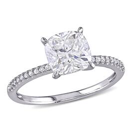 Diamond Classics&#40;tm&#41; Cushion Cut Prong Set Engagement Ring