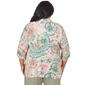 Plus Size Alfred Dunner Tuscan Sunset Tie Dye Casual Button Down - image 2