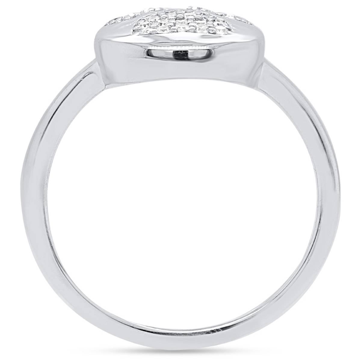 Nova Star® 1/10ctw. Lab Grown Diamond Paw Ring in Sterling Silver