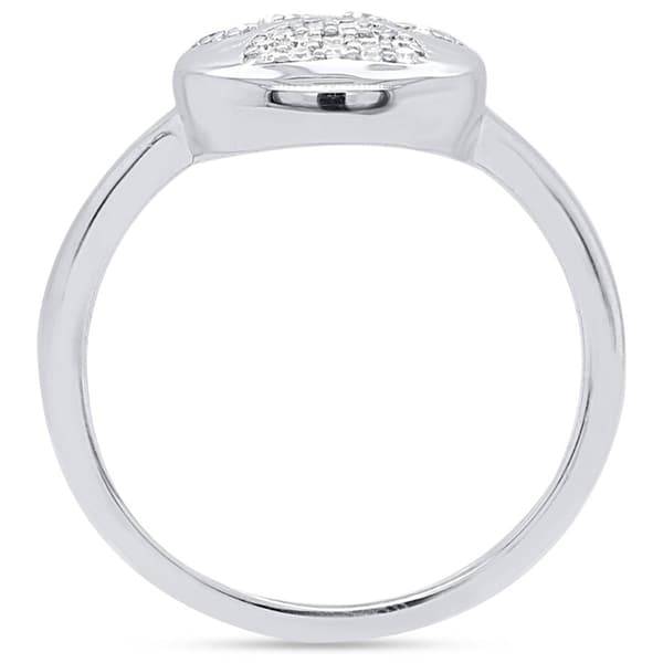 Nova Star® 1/10ctw. Lab Grown Diamond Paw Ring in Sterling Silver