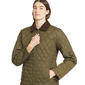 Womens LANDS’ END® Corduroy Collar Zip-Front Quilted Jacket - image 4