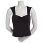 Juniors One Step Up Sweetheart Ruched Bust Tank Top - image 1
