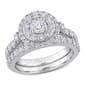 Eternally Yours 14kt. Gold 1 3/4ctw Lab Grown Diamond Ring Set - image 1
