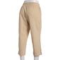 Petite Emily Daniels Cotton Sheeting Solid Capri Pants - image 14