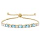 Gemstone by Gianni Argento Blue Topaz Oval Adj - image 1