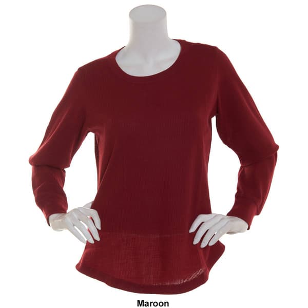 Womens Starting Point Long Sleeve Thermal Crew
