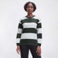 Womens Hasting & Smith Long Sleeve Rugby Stripe Sweater - image 2