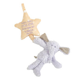 Demdaco Elephant Twinkle Star Musical Pull Toy