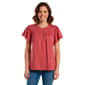 Womens Nautica Flutter Sleeve Knit Blouse - image 1