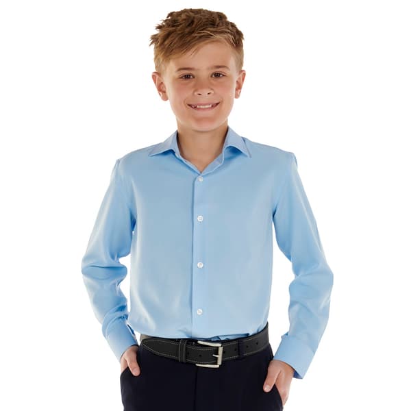 Boys (8-20) Bill Blass Dress Shirt - Placid Blue - image 