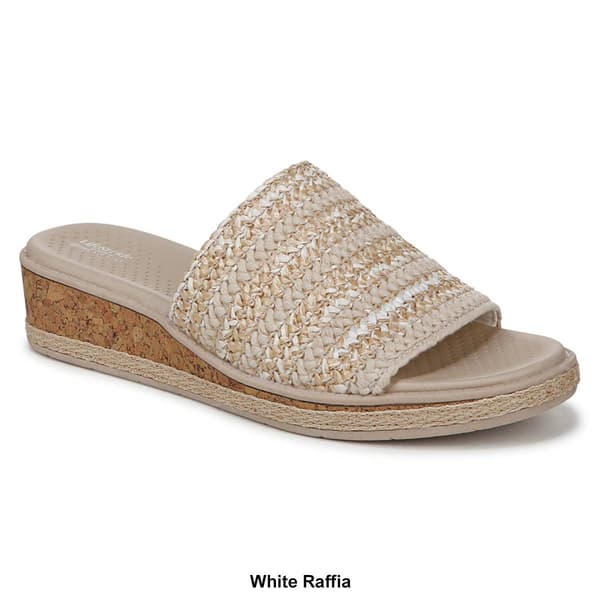 Womens LifeStride Breezy Wedge Slide Sandals