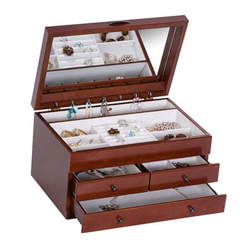 Mele & Co. Fairhaven Wooden Jewelry Box - Boscov's